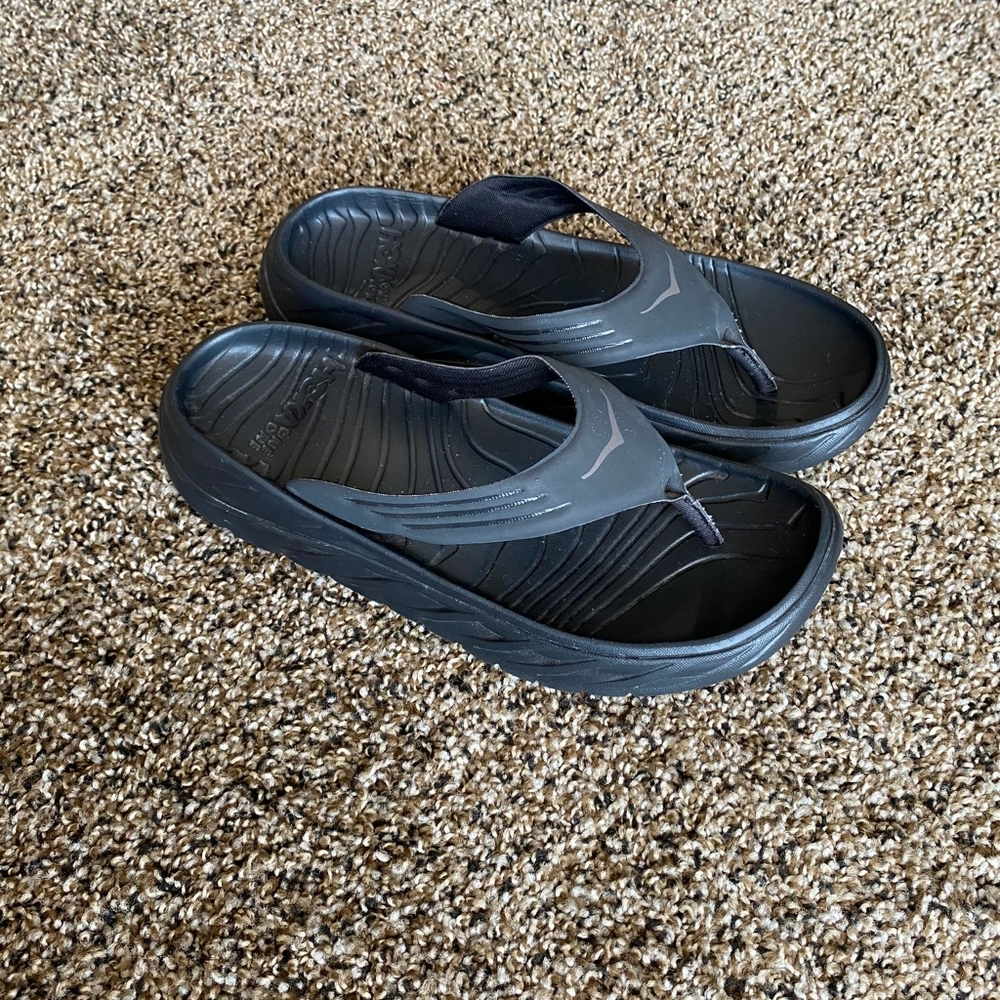 Hoka One One Men's Ora Recovery Flip Flop Sz M12